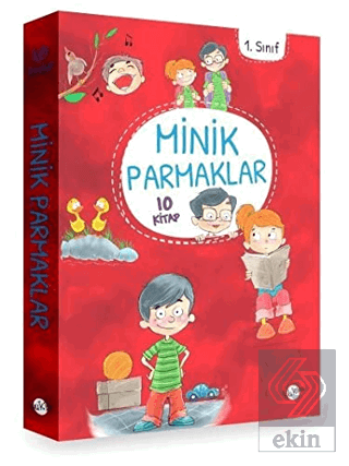 1. Sınıf - Minik Parmaklar 10 Kitap (Düz Yazı)