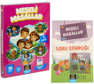 1. Sınıf Okuma Seti Neşeli Masallar 10 Kitap + Soru Kitapçığı İlaveli