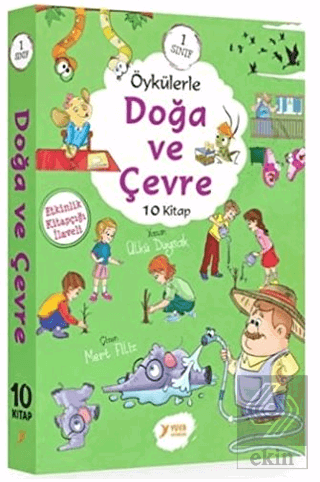 1. Sınıf Öykülerle Doğa ve Çevre Seti (10 Kitap Ta
