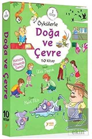 1. Sınıf Öykülerle Doğa ve Çevre Seti (10 Kitap Ta