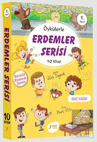 1. Sınıf Öykülerle Erdemler Serisi Seti (10 Kitap