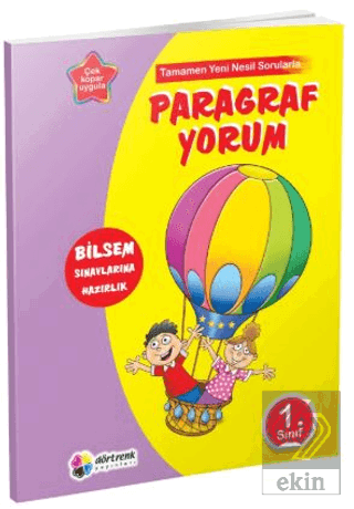 1. Sınıf Paragraf Yorum