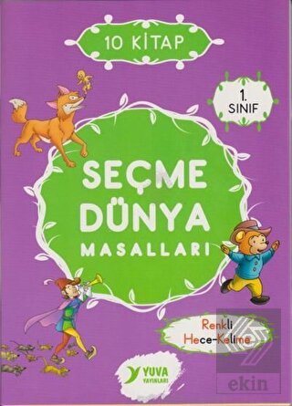 1. Sınıf Seçme Dünya Masalları (10 Kitap Takım)