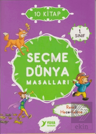 1. Sınıf Seçme Dünya Masalları (10 Kitap Takım)