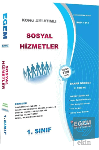 1. Sınıf Sosyal Hizmetler Konu Anlatımlı Soru Bank