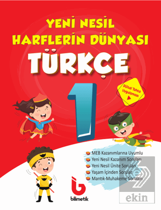 1. Sınıf Türkçe Harflerin Dünyası