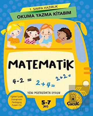 1. Sınıfa Hazırlık Okuma Yazma Kitabım Matematik
