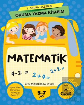 1. Sınıfa Hazırlık Okuma Yazma Kitabım Matematik
