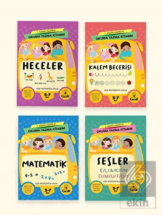 1. Sınıfa Hazırlık Okuma Yazma Kitabım Seti