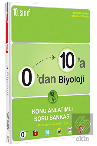 10. Sınıf 0 dan 10 a Biyoloji Konu Anlatımlı Soru