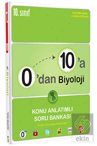 10. Sınıf 0 dan 10 a Biyoloji Konu Anlatımlı Soru
