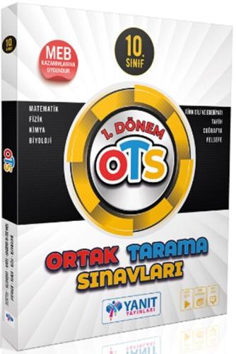 10. Sınıf 1. Yarıyıl Ortak Tarama Sınavları