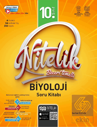 10. Sınıf Beceri Temelli Biyoloji Soru Kitabı