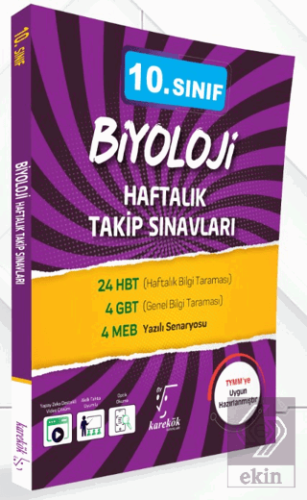 10. Sınıf Biyoloji Haftalık Takip Sınavları