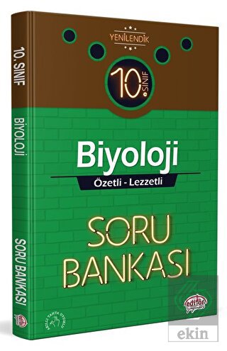 10. Sınıf Biyoloji Özetli Lezzetli Soru Bankası
