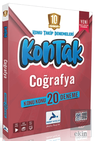 10. Sınıf Coğrafya Kontak Deneme