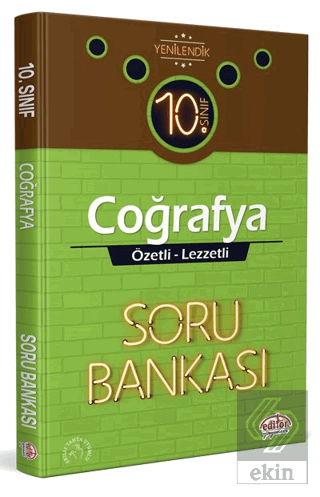 10. Sınıf Coğrafya Özetli Lezzetli Soru Bankası
