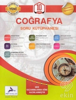 10. Sınıf Coğrafya Soru Kütüphanesi