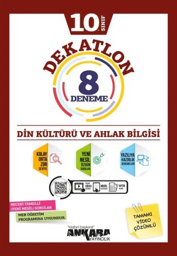 10. Sınıf Din Kültürü ve Ahlak Bilgisi Dekatlon 8