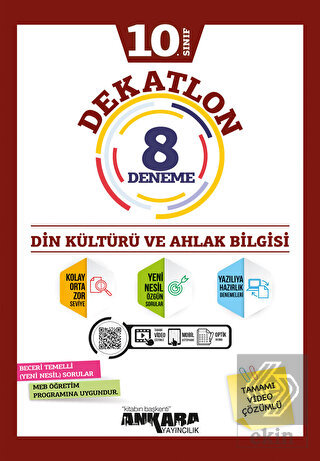 10. Sınıf Din Kültürü ve Ahlak Bilgisi Dekatlon 8