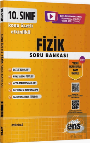 10. Sınıf Fizik Etkinlikli Soru Bankası