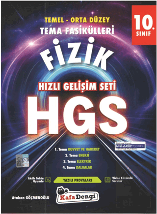 10. Sınıf Fizik HGS Tema Fasikülleri