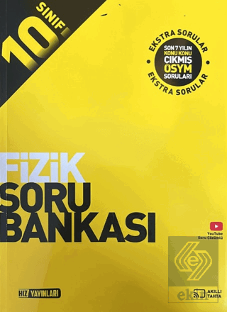 10. Sınıf Fizik Soru Bankası Kolektif Hız Yayınları Satın Al - ekinkit
