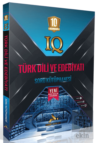 10. Sınıf IQ Türk Dili ve Edebiyatı Soru Kütüphanesi