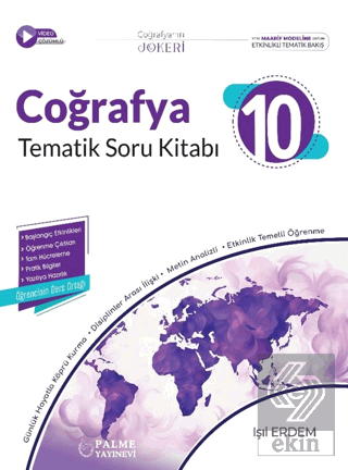 10. Sınıf Joker Coğrafya Tematik Soru Kitabı