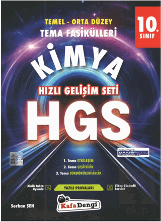 10. Sınıf Kimya HGS Tema Fasikülleri