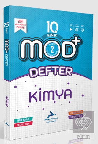 10. Sınıf Kimya MOD Konu Anlatımlı Defter