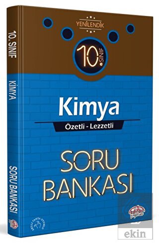 10. Sınıf Kimya Özetli Lezzetli Soru Bankası