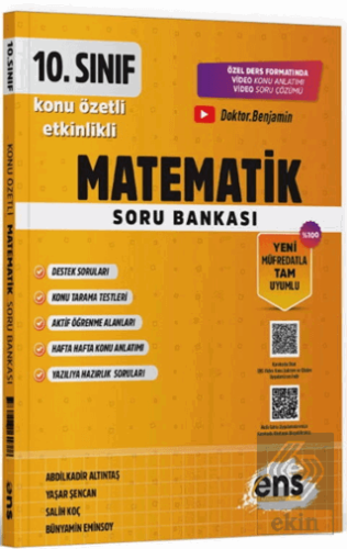10. Sınıf Matematik Etkinlikli Soru Bankası