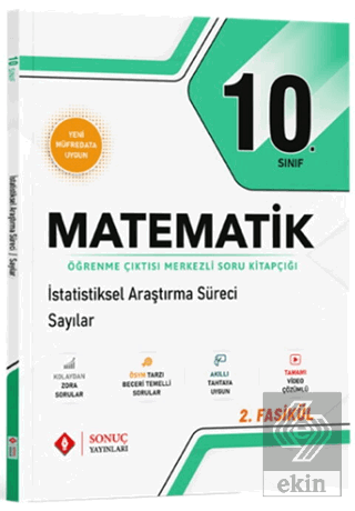 10. Sınıf Matematik İstatistiksel Araştırma Süreci ve Sayılar