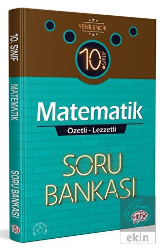 10. Sınıf Matematik Özetli Lezzetli Soru Bankası