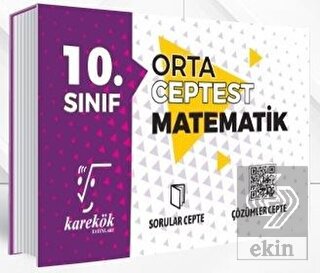 10. Sınıf Orta Ceptest Matematik Soru Bankası