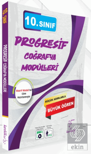 10. Sınıf Progresif Coğrafya Modülleri