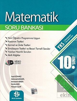 10. Sınıf Sarmal Soru Bankası Matematik Bilgi Sarm