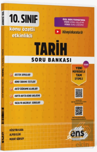 10. Sınıf Tarih Etkinlikli Soru Bankası