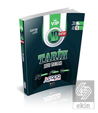 10. Sınıf Tarih Soru Bankası Çapa Yayınları