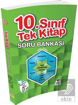 10. Sınıf Tek Kitap Soru Bankası