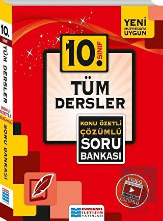 10. Sınıf Tüm Dersler Konu Özetli Çözümlü Soru Ban
