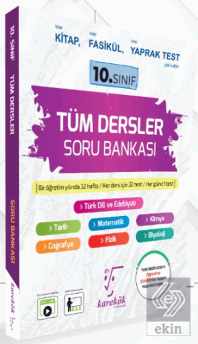 10. Sınıf Tüm Dersler Soru Bankası