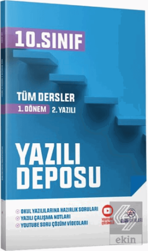 10. Sınıf Tüm Dersler Yazılı Deposu 1. Dönem 2. Yazılı