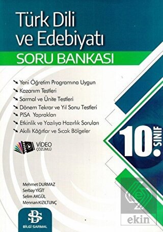 10. Sınıf Türk Dili ve Edebiyatı Soru Bankası Vide