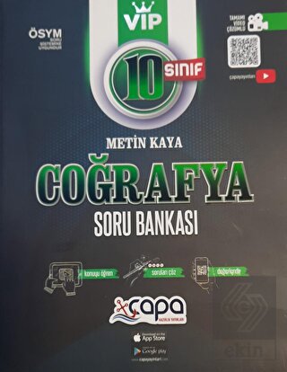 10. Sınıf Coğrafya Soru Bankası 900 Soru