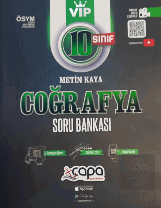 10. Sınıf Coğrafya Soru Bankası 900 Soru