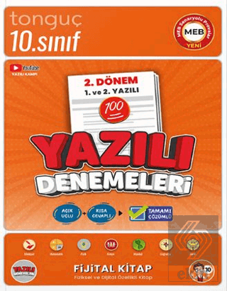 10. Sınıf Yazılı Denemeleri 2. Dönem 1 ve 2. Yazıl