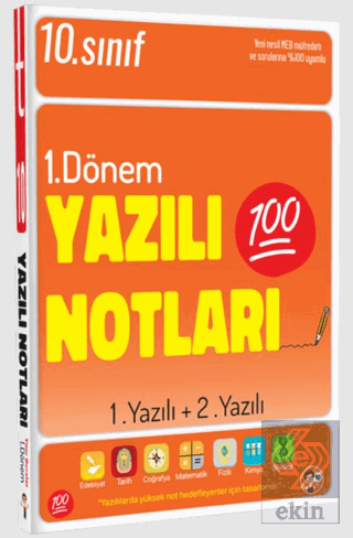10. Sınıf Yazılı Notları 1. Dönem 1 Ve 2. Yazılı T
