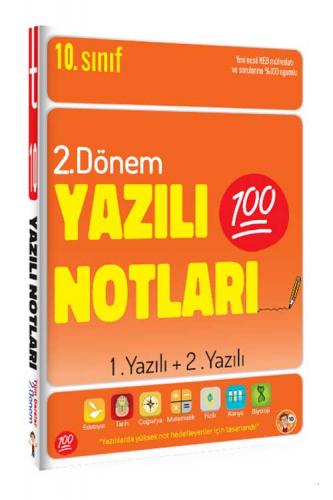 10. Sınıf Yazılı Notları 2. Dönem 1 ve 2. Yazılı Notları